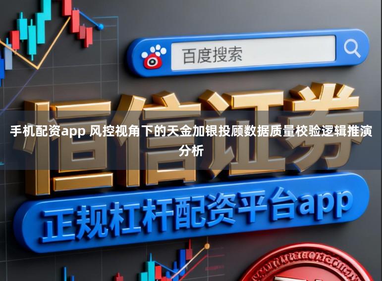 手机配资app 风控视角下的天金加银投顾数据质量校验逻辑推演分析