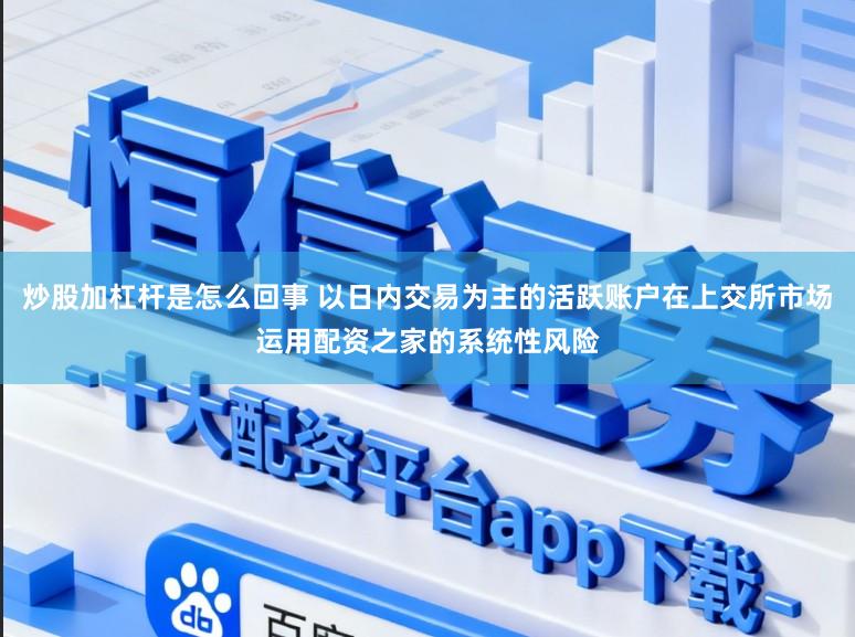 炒股加杠杆是怎么回事 以日内交易为主的活跃账户在上交所市场运用配资之家的系统性风险