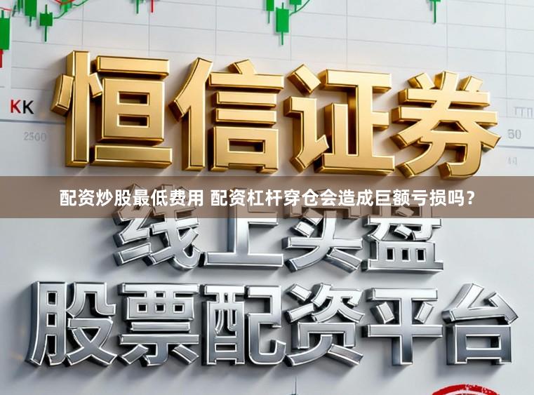 配资炒股最低费用 配资杠杆穿仓会造成巨额亏损吗？